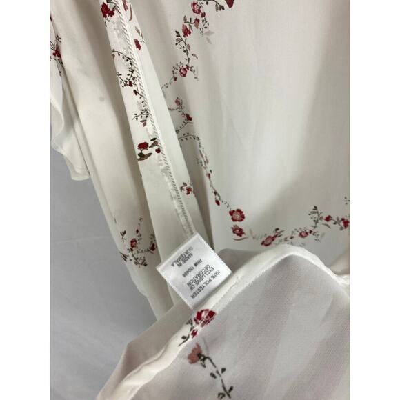 Stitch Fix Market & Spruce Floral Cold Shoulder Kimono top size small - Picture 4 of 6